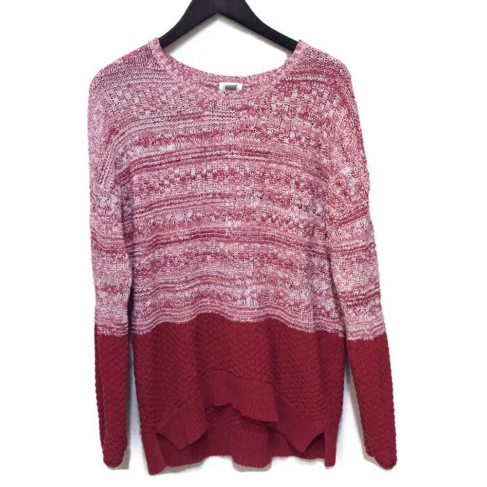 Caslon 3 for $25  Oversized knit Red Sweater